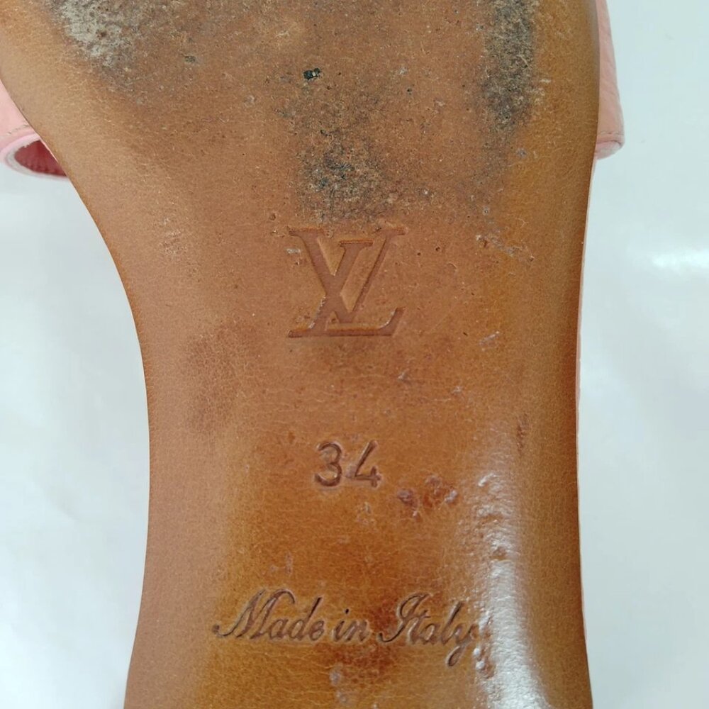 Louis Vuitton Sandals Women Pinks Leather (calf) 360-081425 - Picture 7 of 9